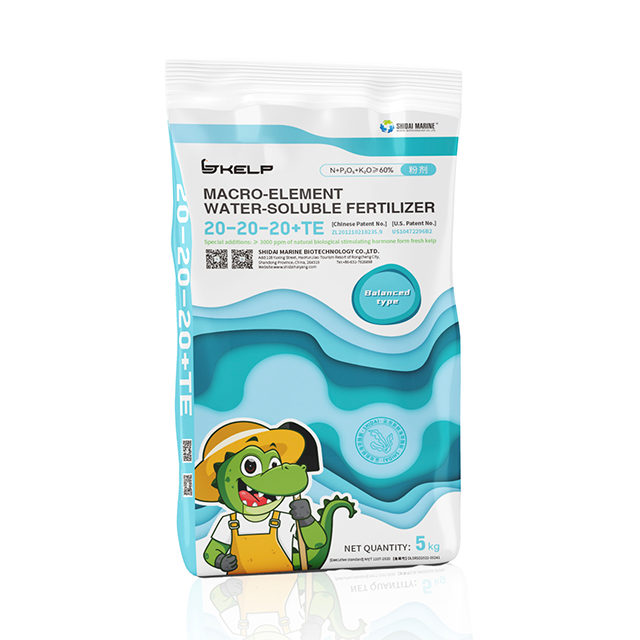 Organic Macroelement Water Soluble Seaweed Fertilizer